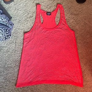 Bebe like new medium Coral Studded Top